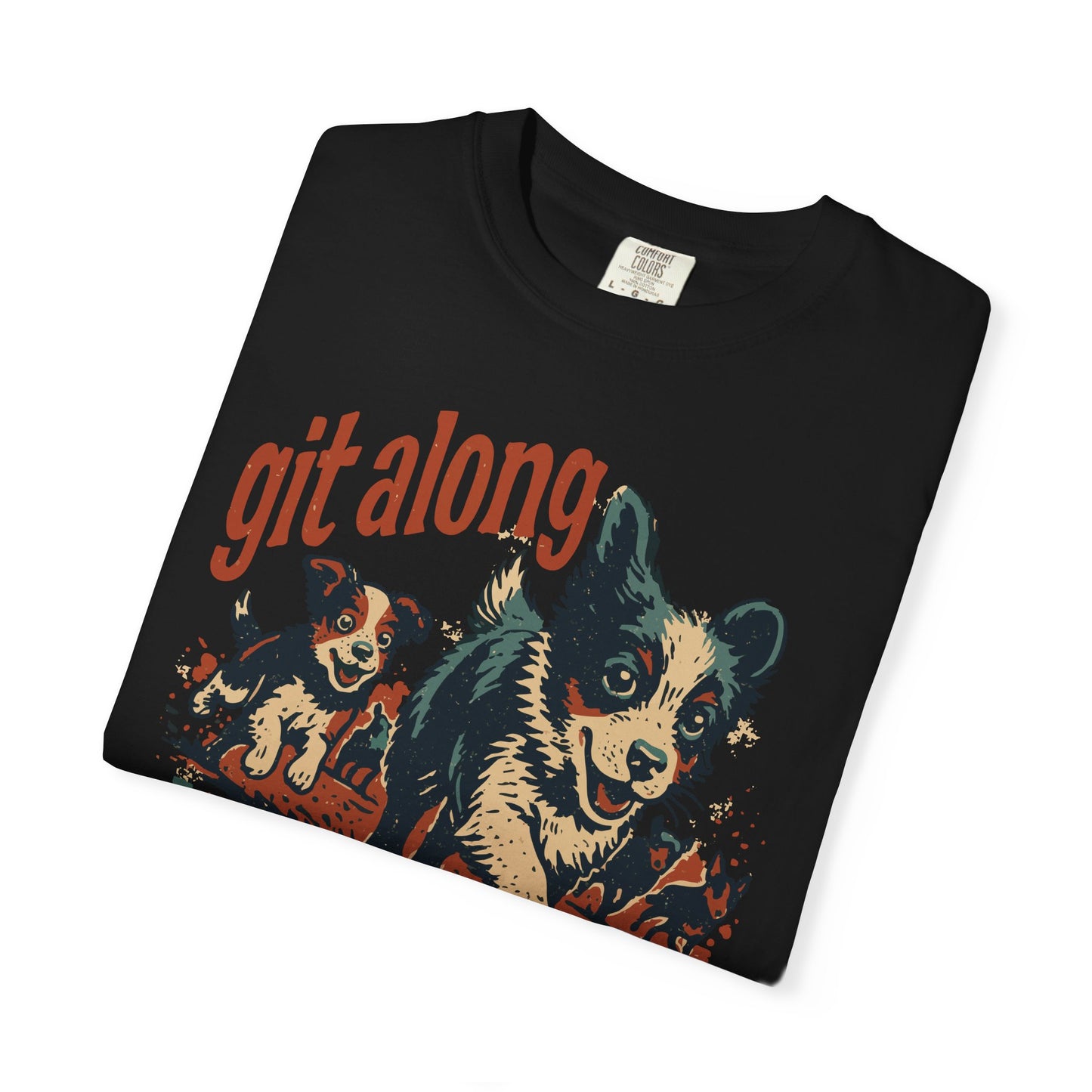 Git Along Little Dogies – Cowdog Pup TShirt