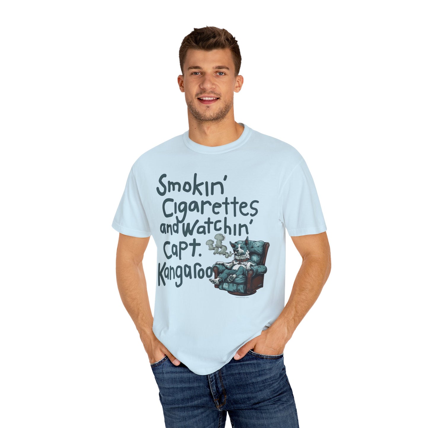Retro T-Shirt 'Smokin' Cigarettes and Watchin' Captain Kangaroo'