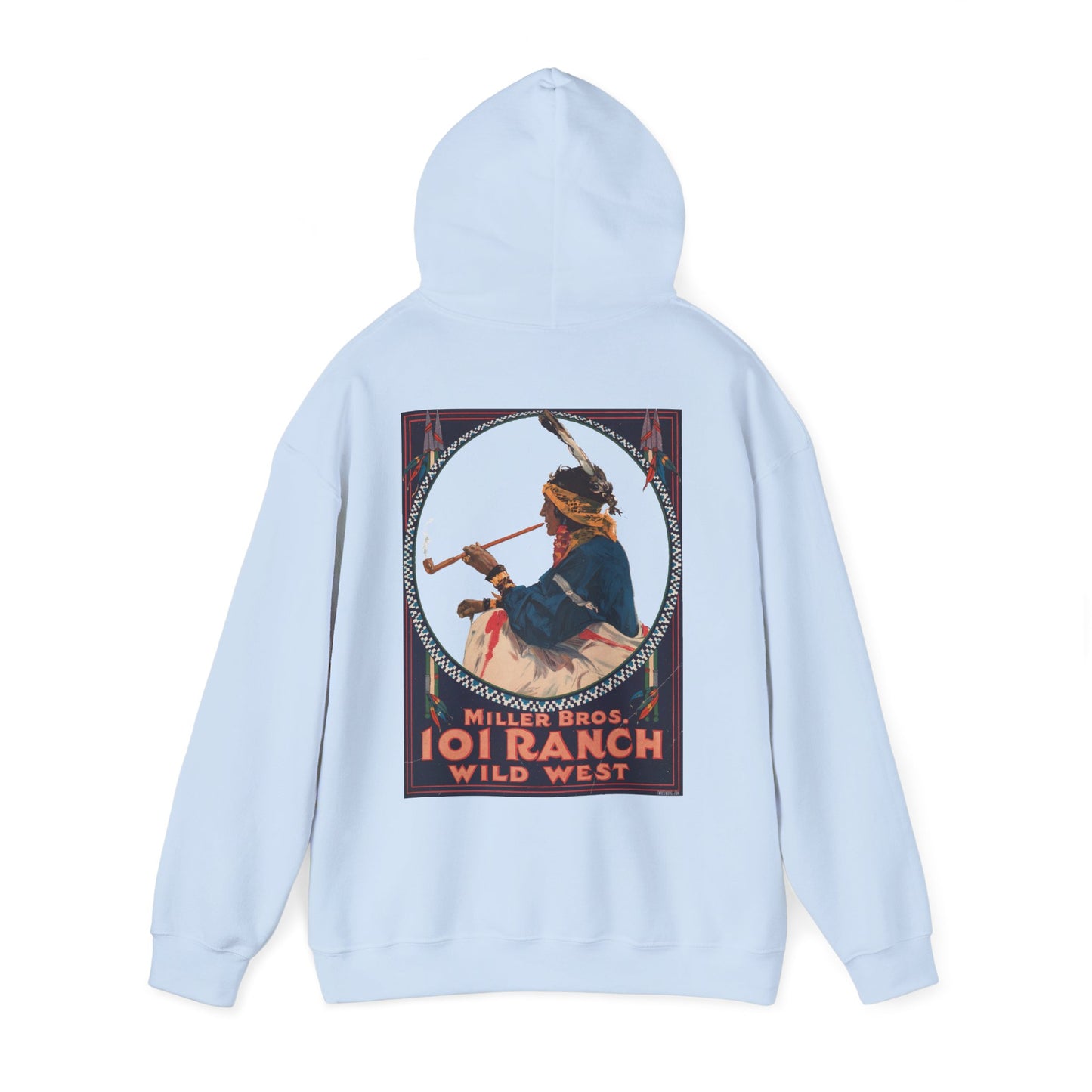 Vintage Wild West Show Hoodie Sweatshirt