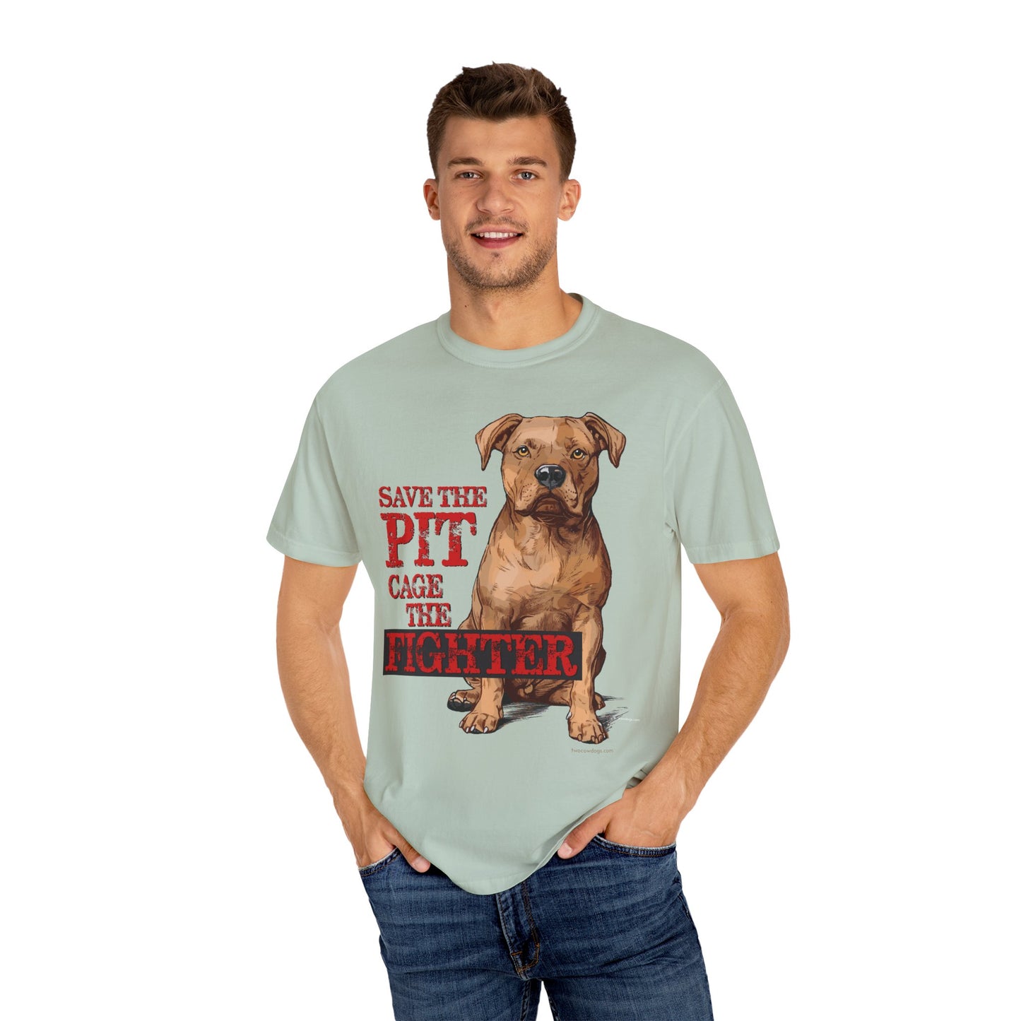 Save the Pit, Cage the Fighter T-Shirt