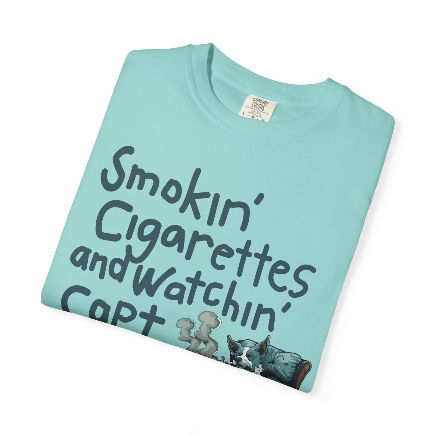Retro T-Shirt 'Smokin' Cigarettes and Watchin' Captain Kangaroo'