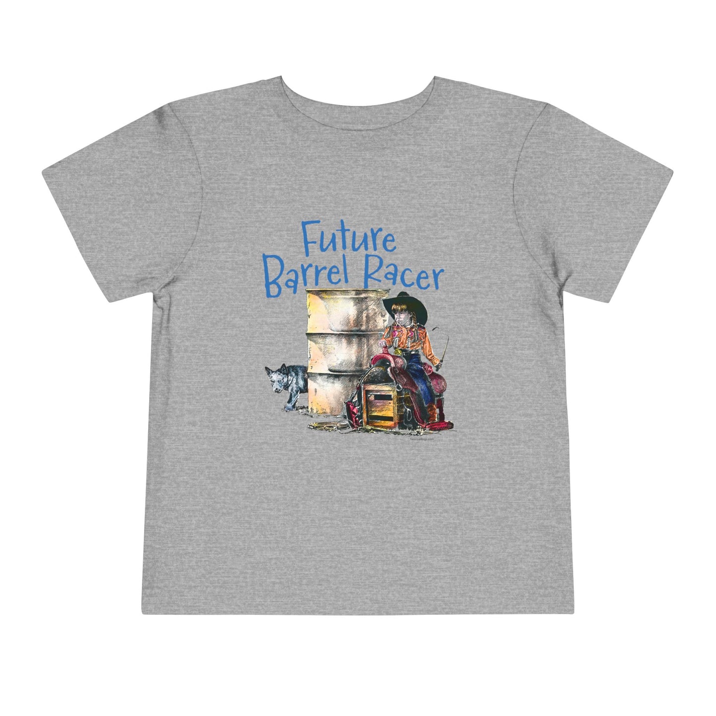 Toddler- Future Barrel Racer Heavy Cotton™ Tee