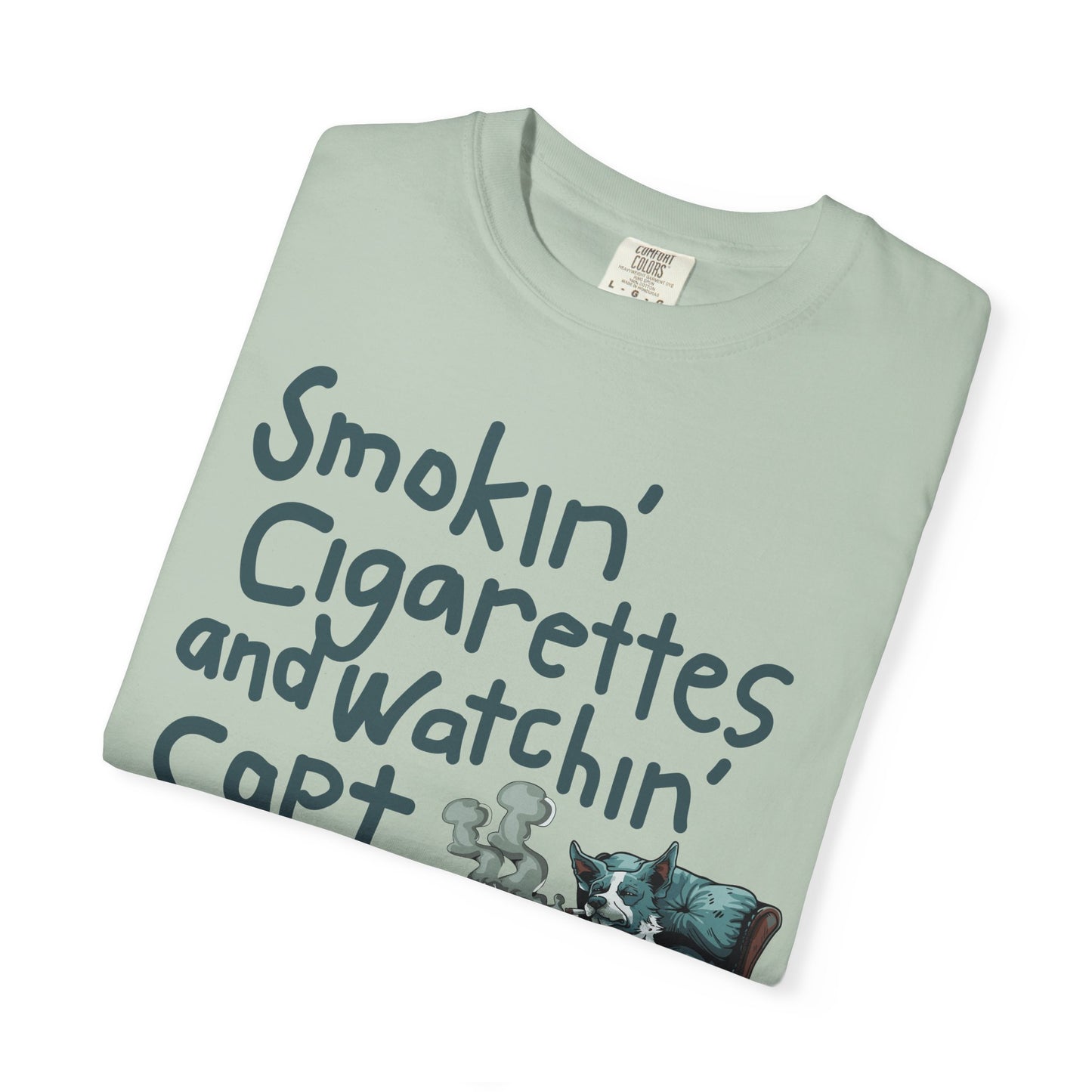 Retro T-Shirt 'Smokin' Cigarettes and Watchin' Captain Kangaroo'