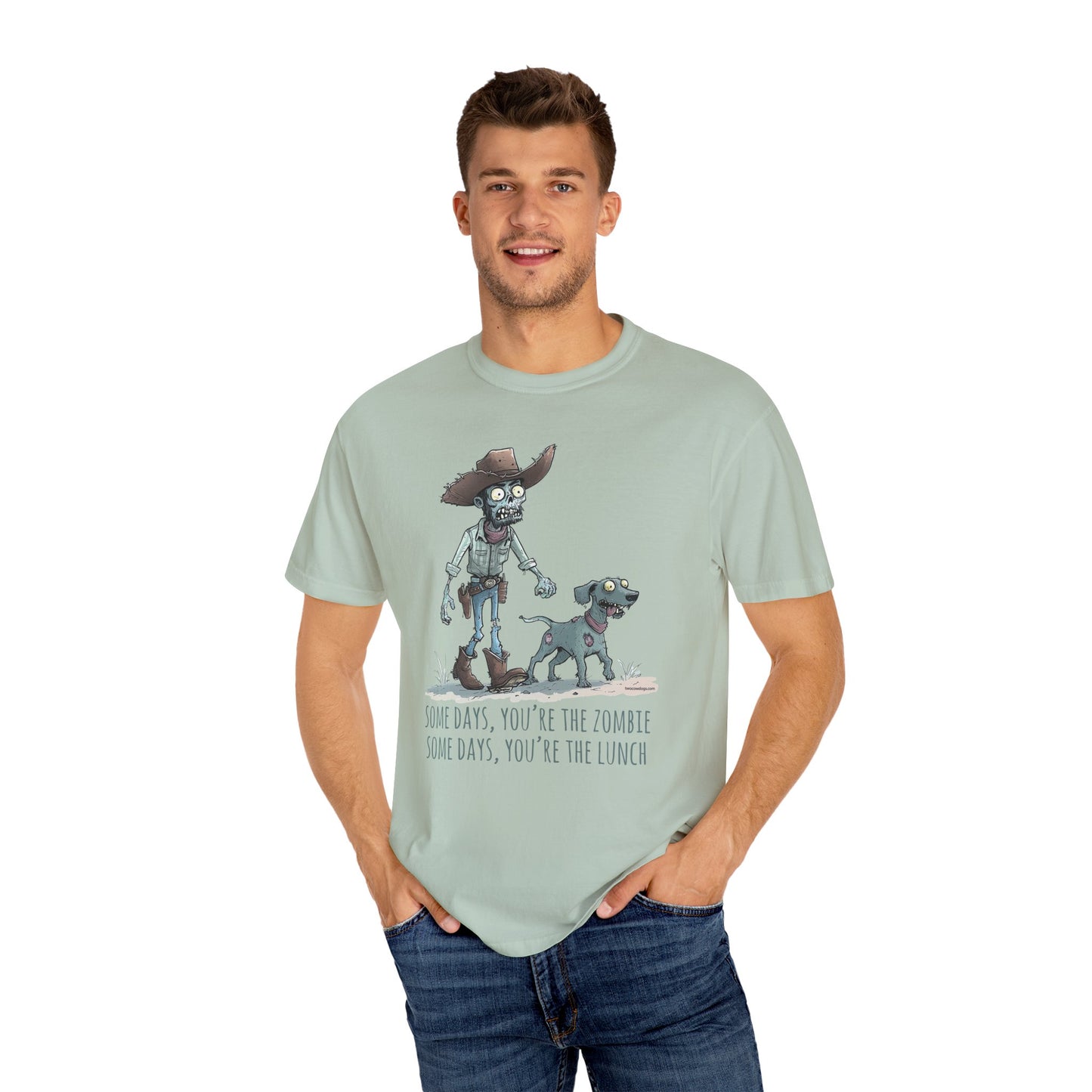 Zombie T-Shirt - Some Days You're the Zombie; Some Days You're the Lunch