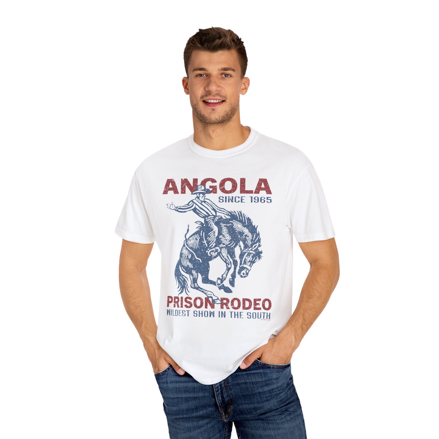 Vintage Angola Prison Rodeo T-Shirt, Unisex Tee, Graphic Top, Festival Clothing, Unique Gift for Cowboys, Hipster Shirt
