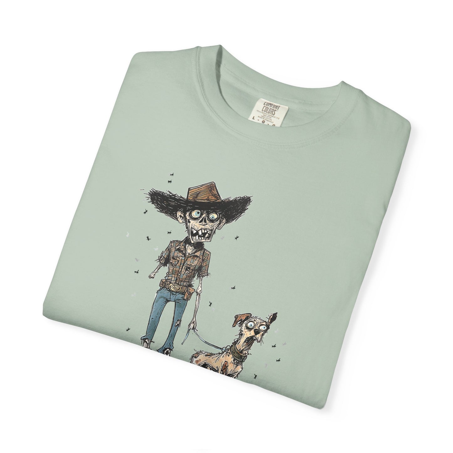 Zombie T-Shirt, Dead on My Feet, Humorous