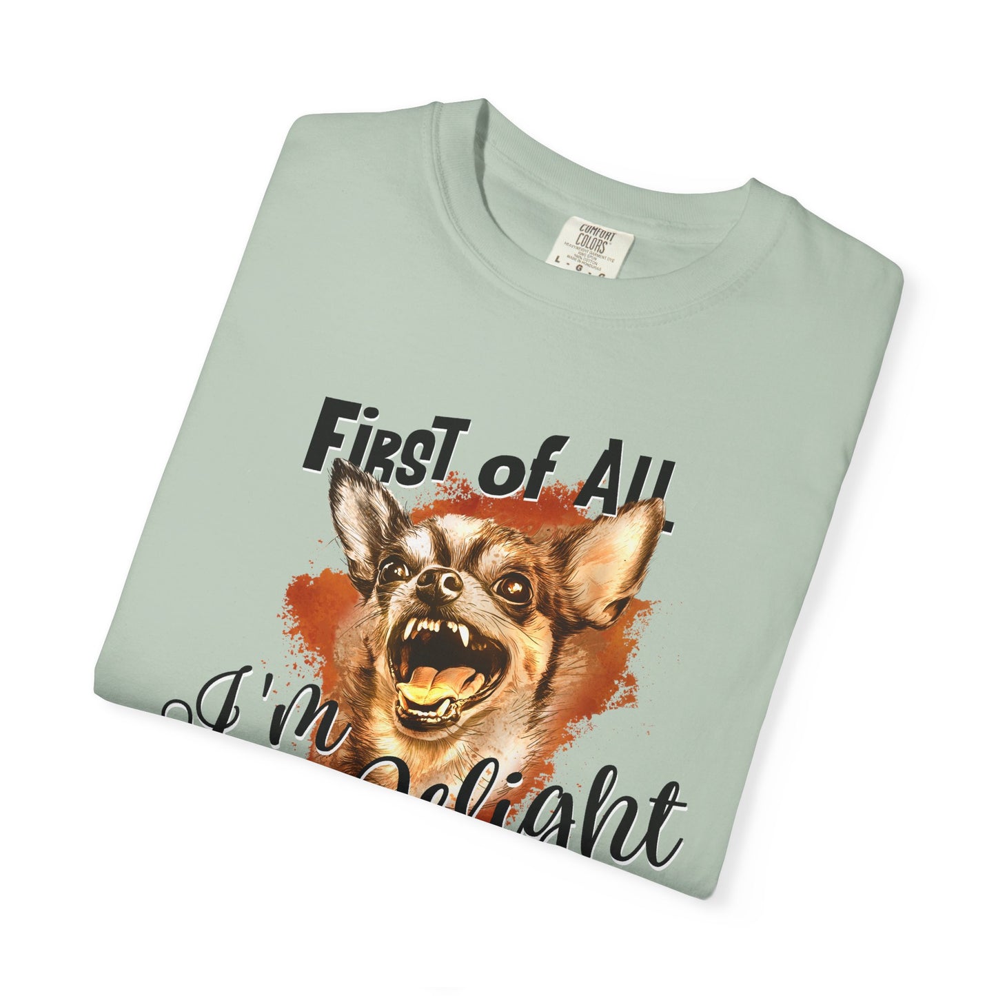 Chihuahua T-shirt - Unisex Garment-Dyed