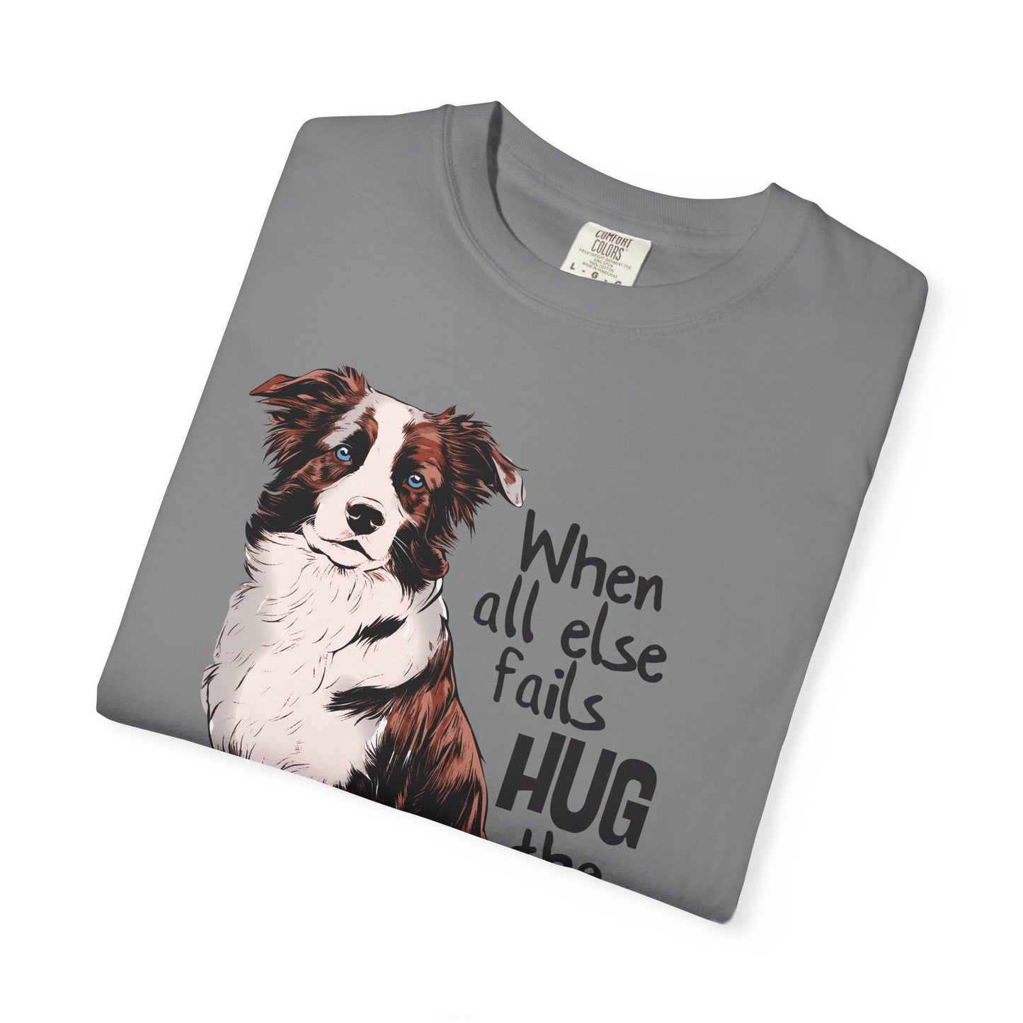 Australian Shepherd, Aussie Hug Unisex T-shirt
