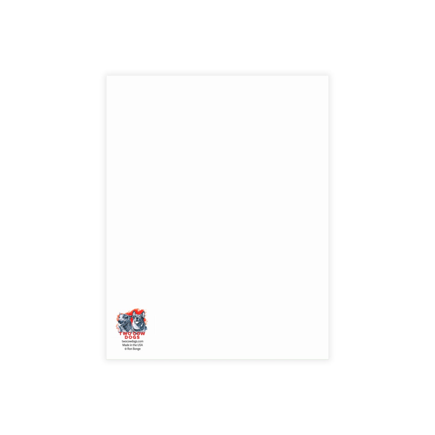 Fear TWD Zombie Blank Notecard (envelopes included)