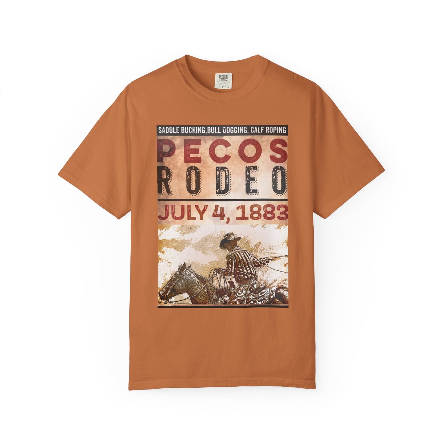 Vintage Pecos Rodeo 1883 T-Shirt