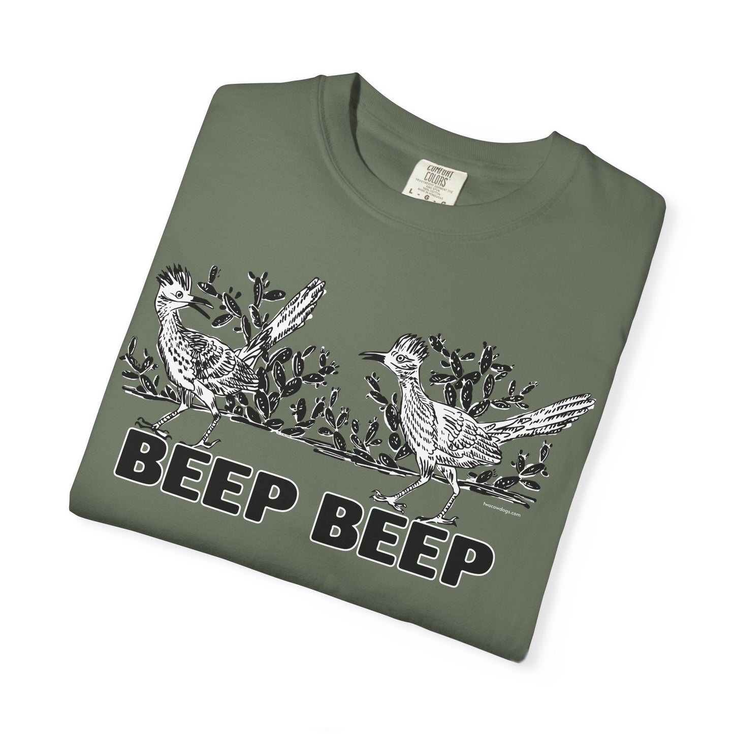 Beep Beep Roadrunner Garment-Dyed T-shirt