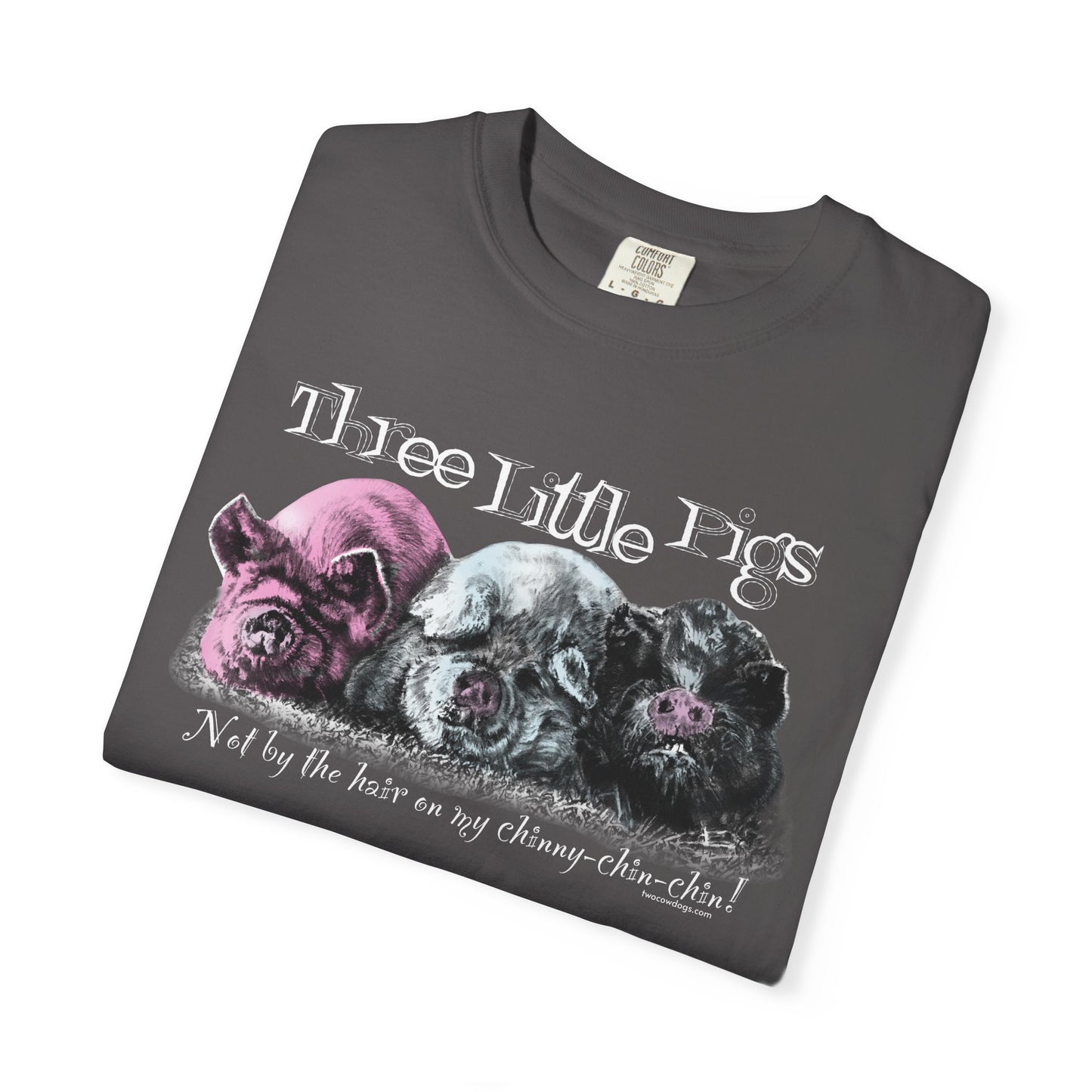 Three Little Pigs Garment-Dyed T-shirt