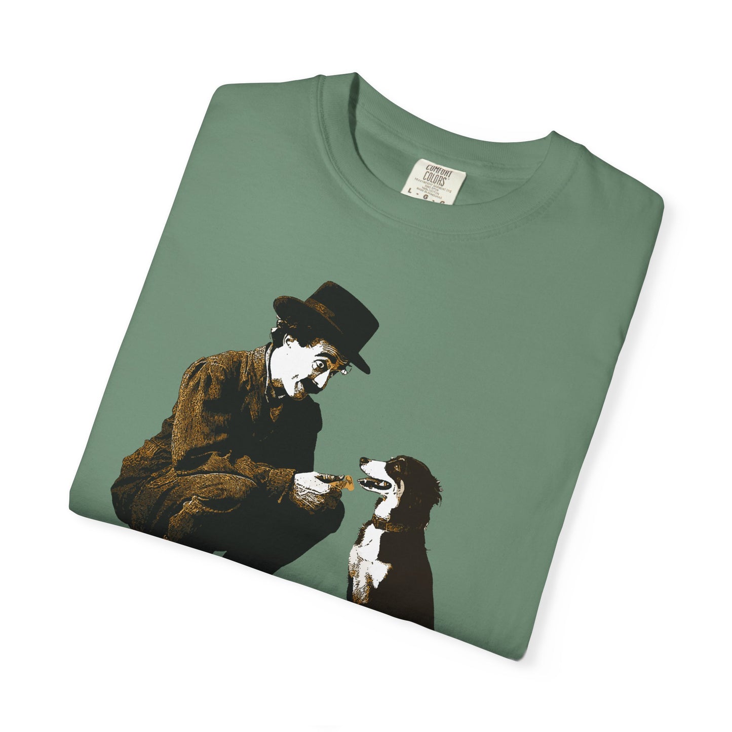 Vintage Chaplin Kindness Cowdog T-shirt