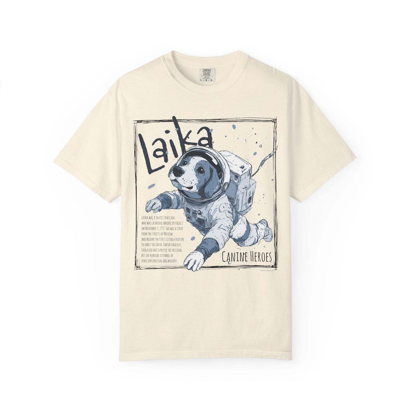 Space Cowdog T-shirt - Laika