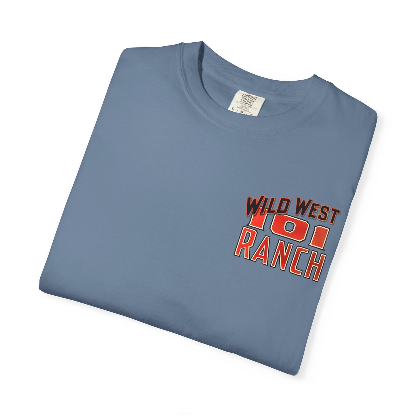 Vintage Wild West Rodeo T-Shirt, Front and Back