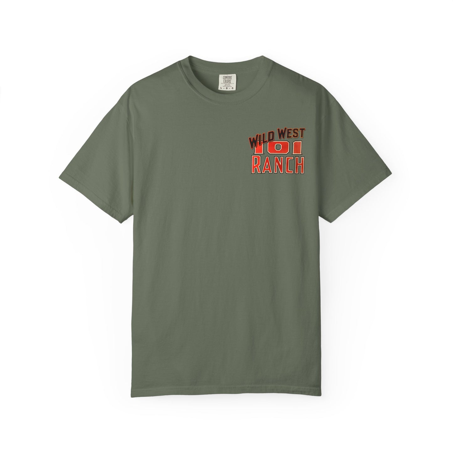 Vintage Wild West Rodeo T-Shirt, Front and Back