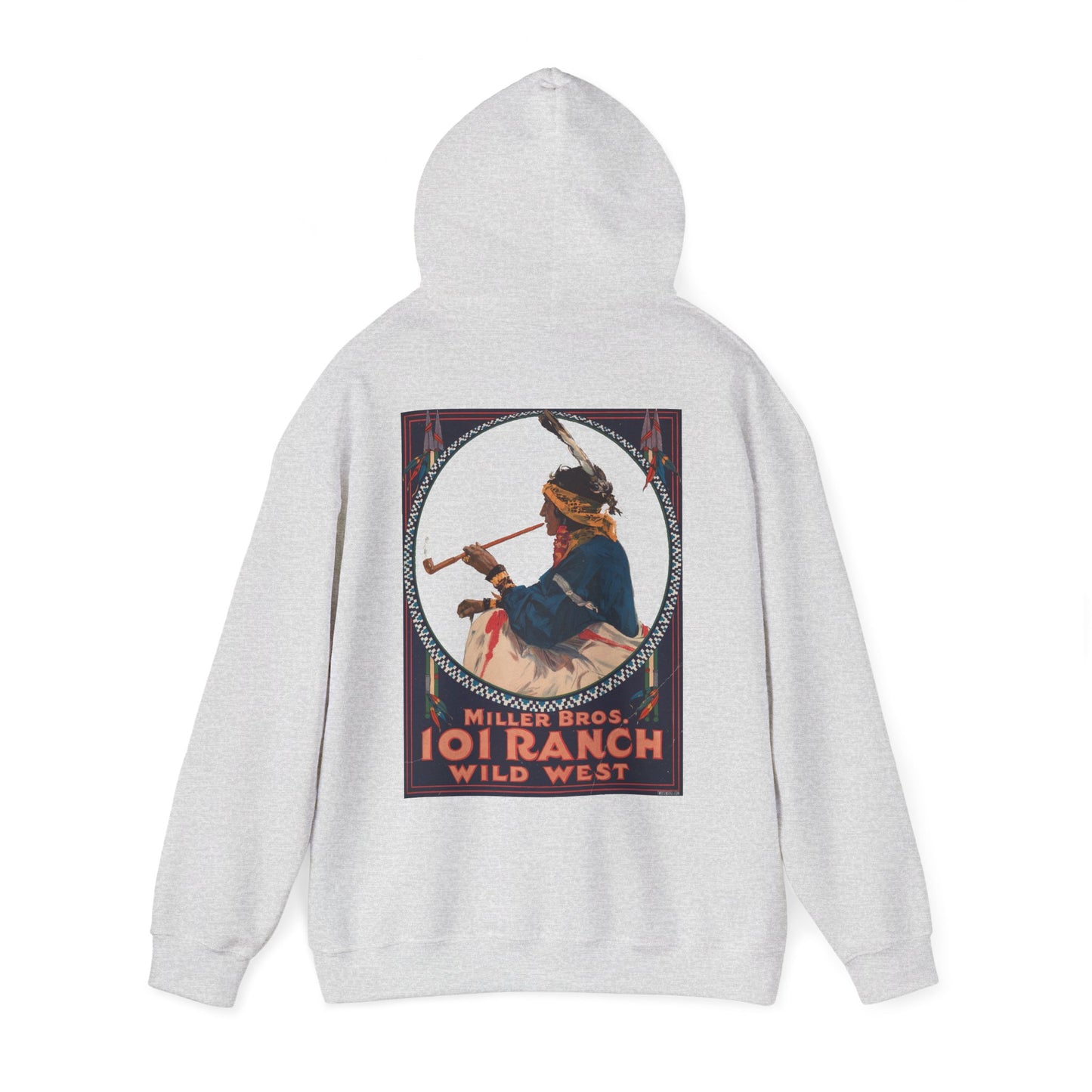 Vintage Wild West Show Hoodie Sweatshirt