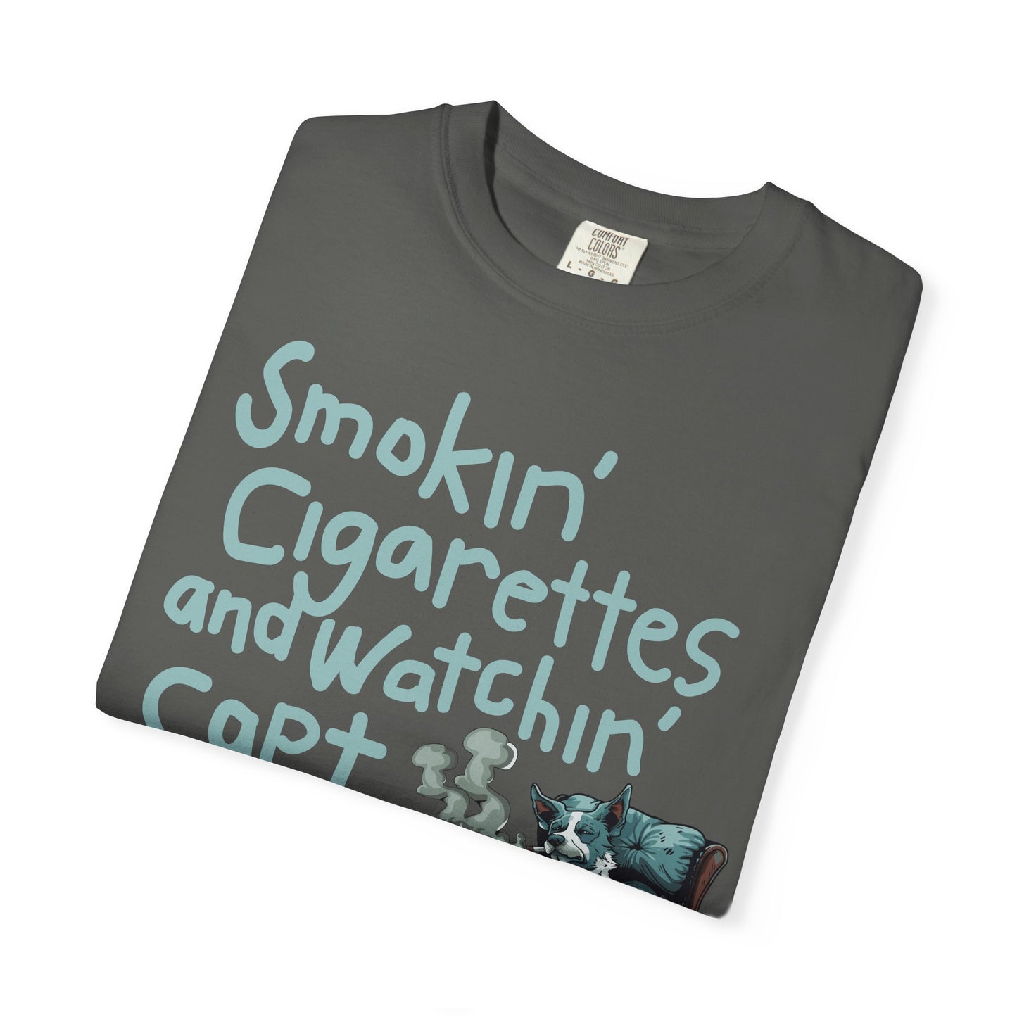 Retro T-Shirt 'Smokin' Cigarettes and Watchin' Captain Kangaroo'