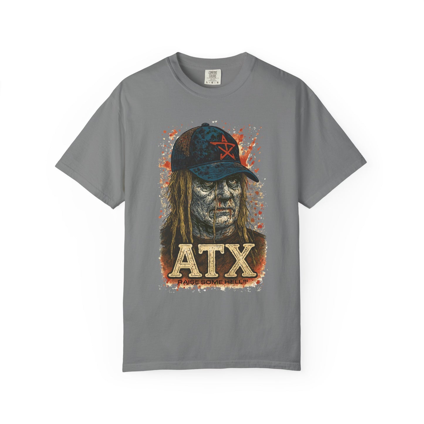 ATX Zombie Garment-Dyed T-shirt