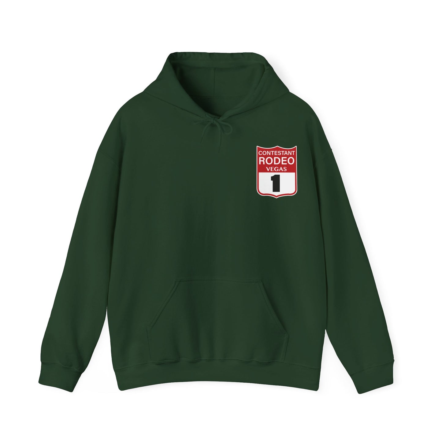 Vegas NFR Rodeo, Heavy-Blend Hooded Sweatshirt, National Finals Rodeo