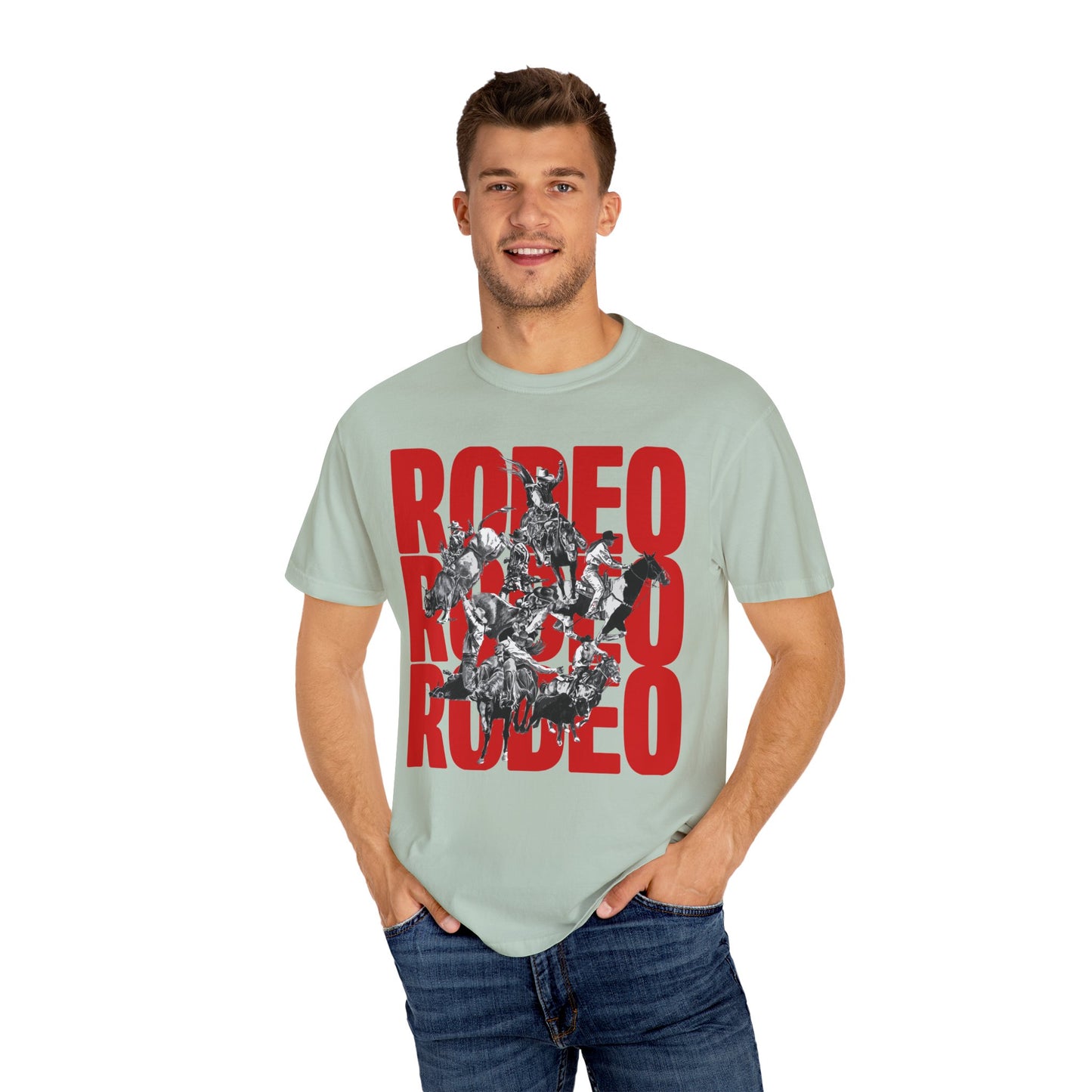 Rodeo Event T-Shirt - Unisex Garment-Dyed