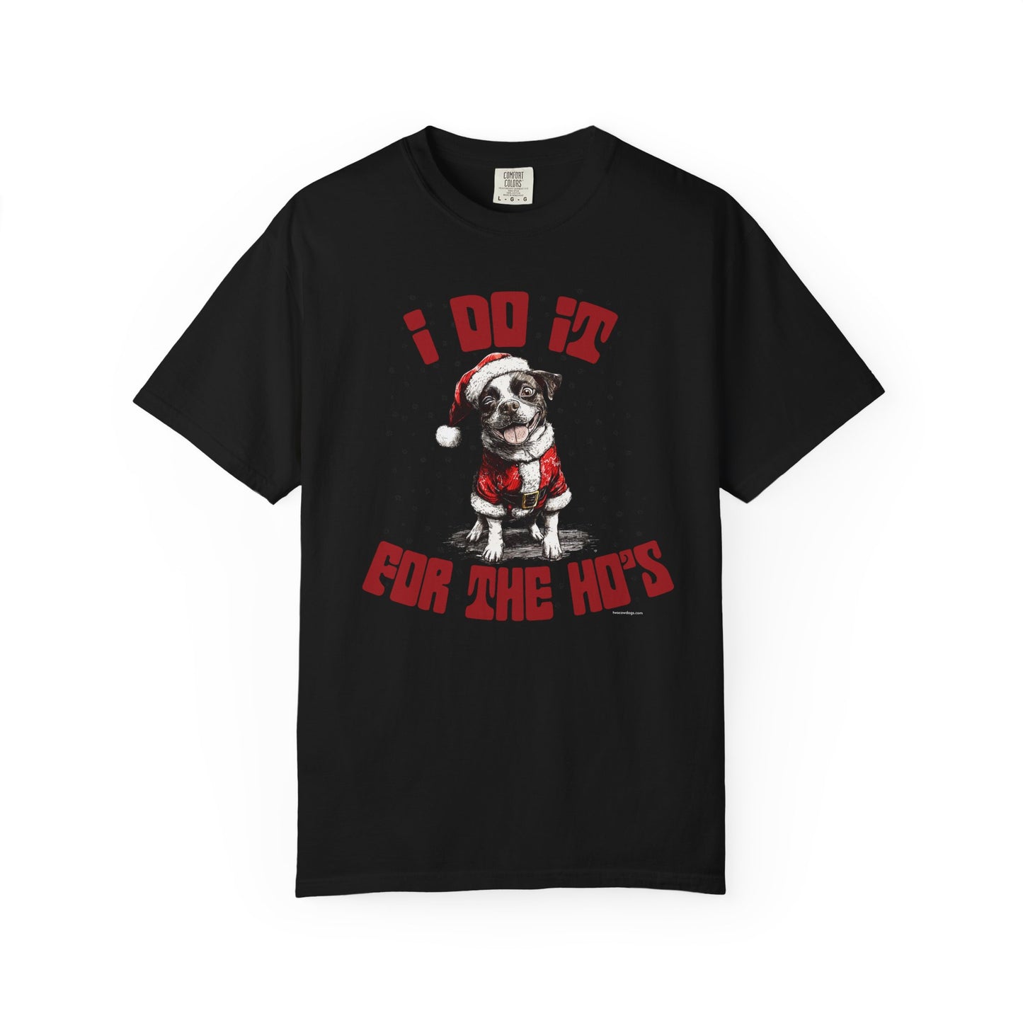 Holiday Cheer Unisex Garment-Dyed T-shirt, Christmas Gift Tee, Funny Xmas Shirt