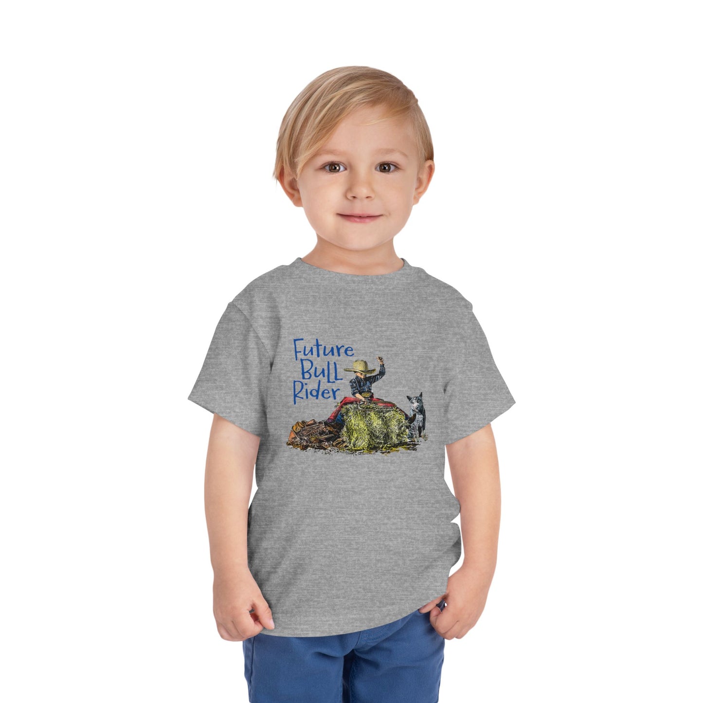 Toddler- Future Bull Rider Heavy Cotton™ Tee