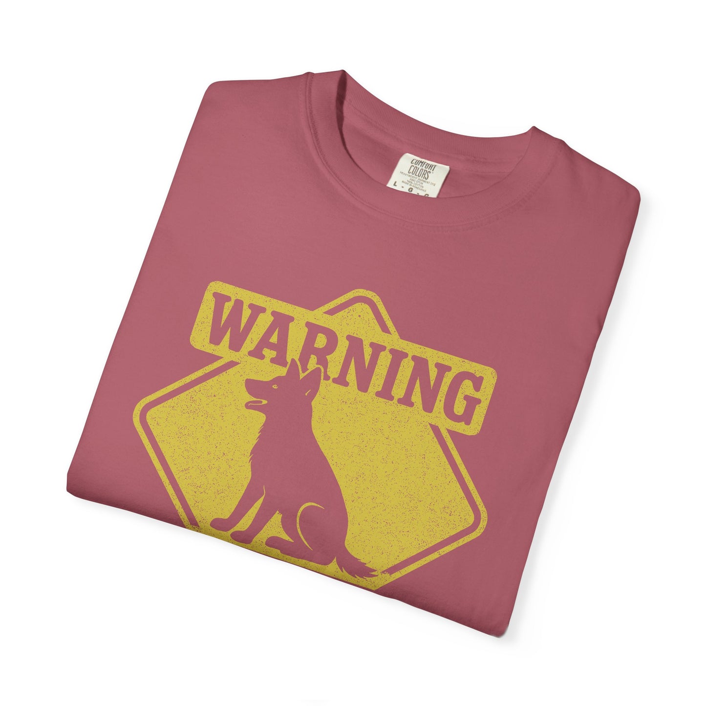 Dog Lover T-shirt - Warning: Easily Distracted by Dogs