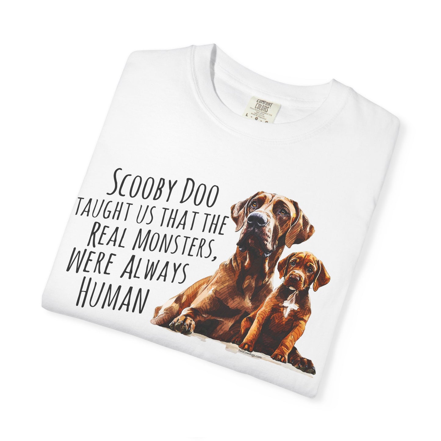 Scooby Scrappy Unisex Garment-Dyed T-shirt