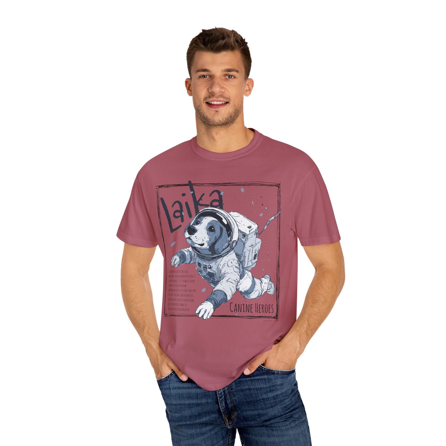 Space Cowdog T-shirt - Laika