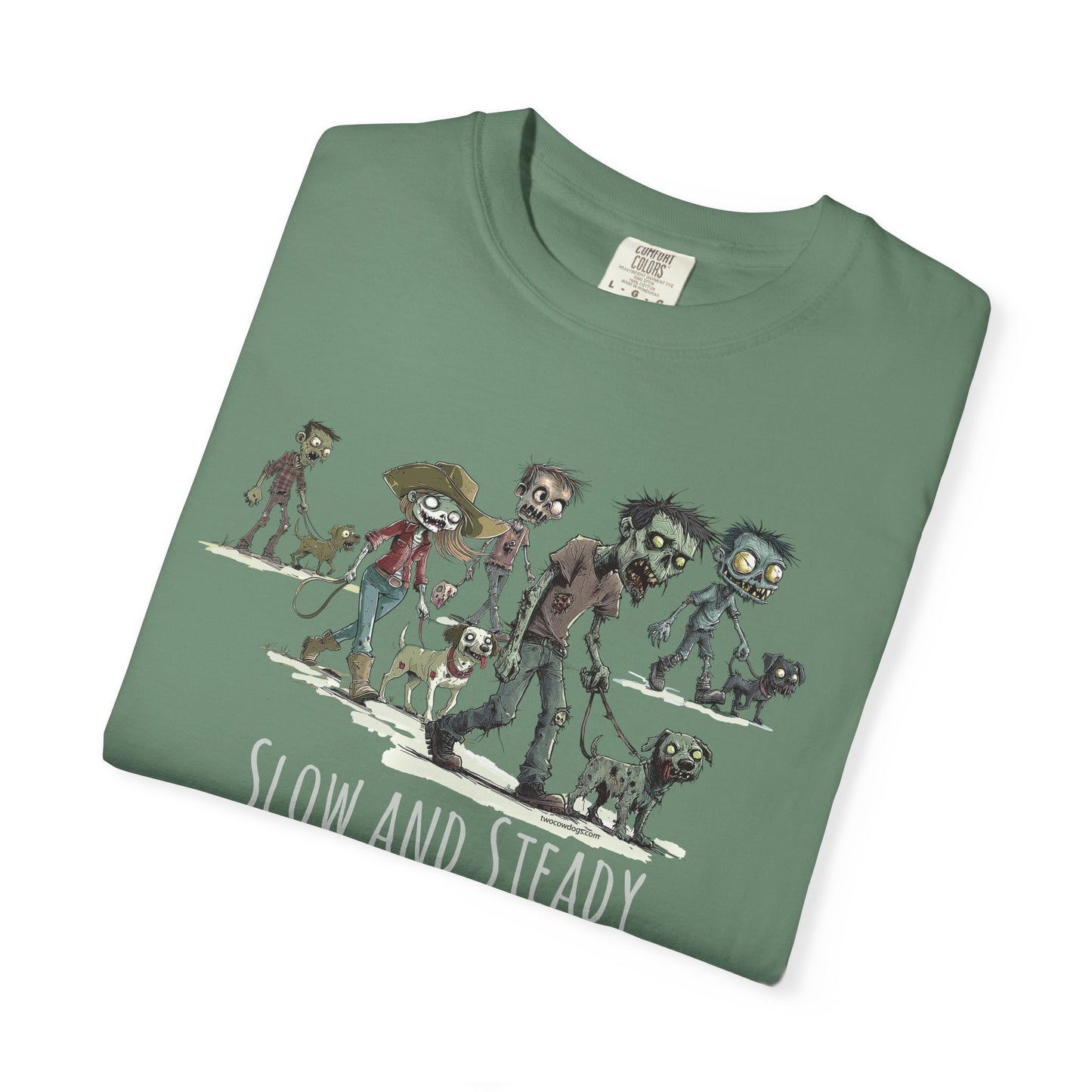 Zombie Hoard T-Shirt - Unisex Garment-Dyed