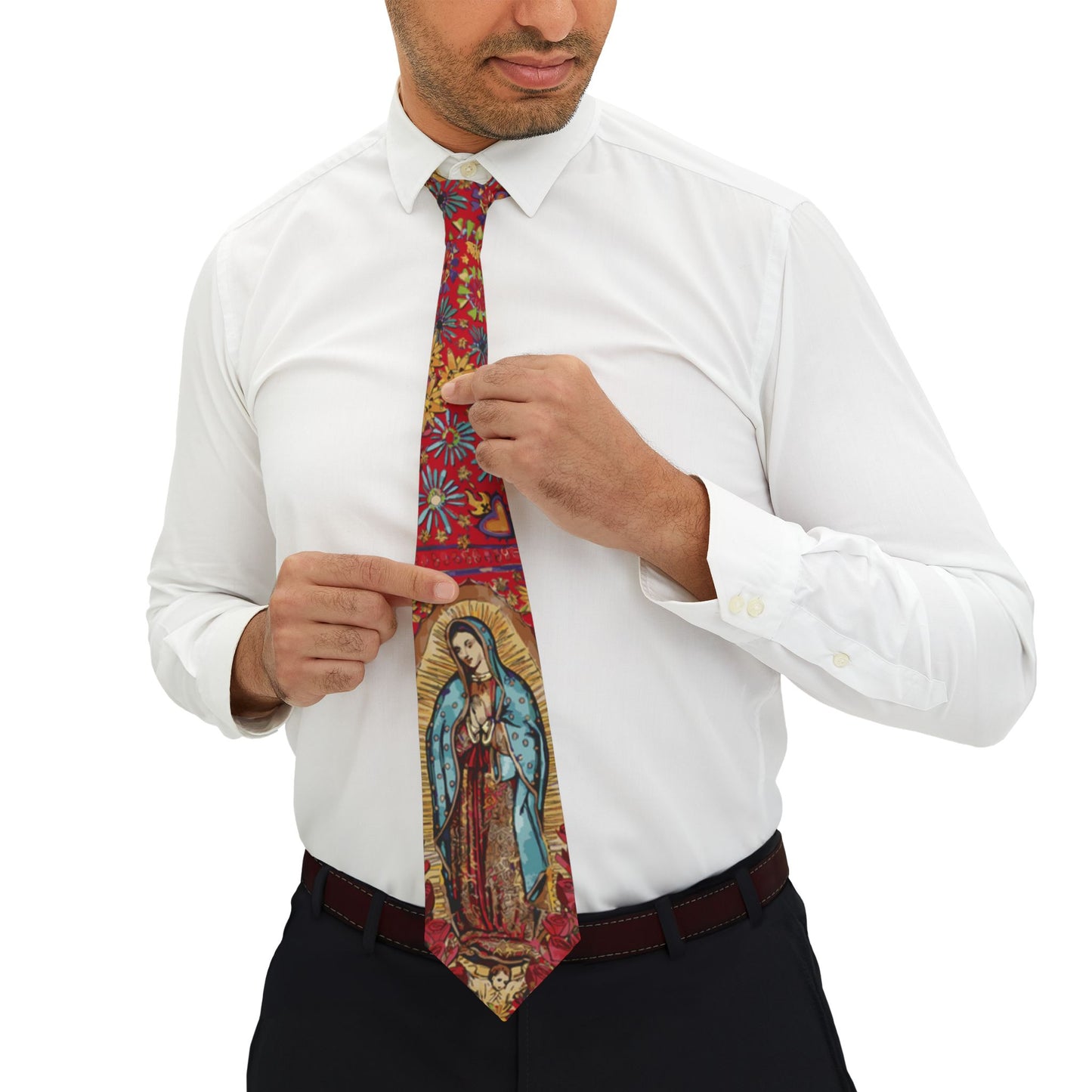 Madonna Necktie Red