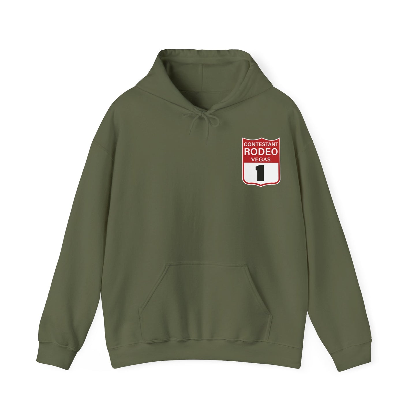 Vegas NFR Rodeo, Heavy-Blend Hooded Sweatshirt, National Finals Rodeo