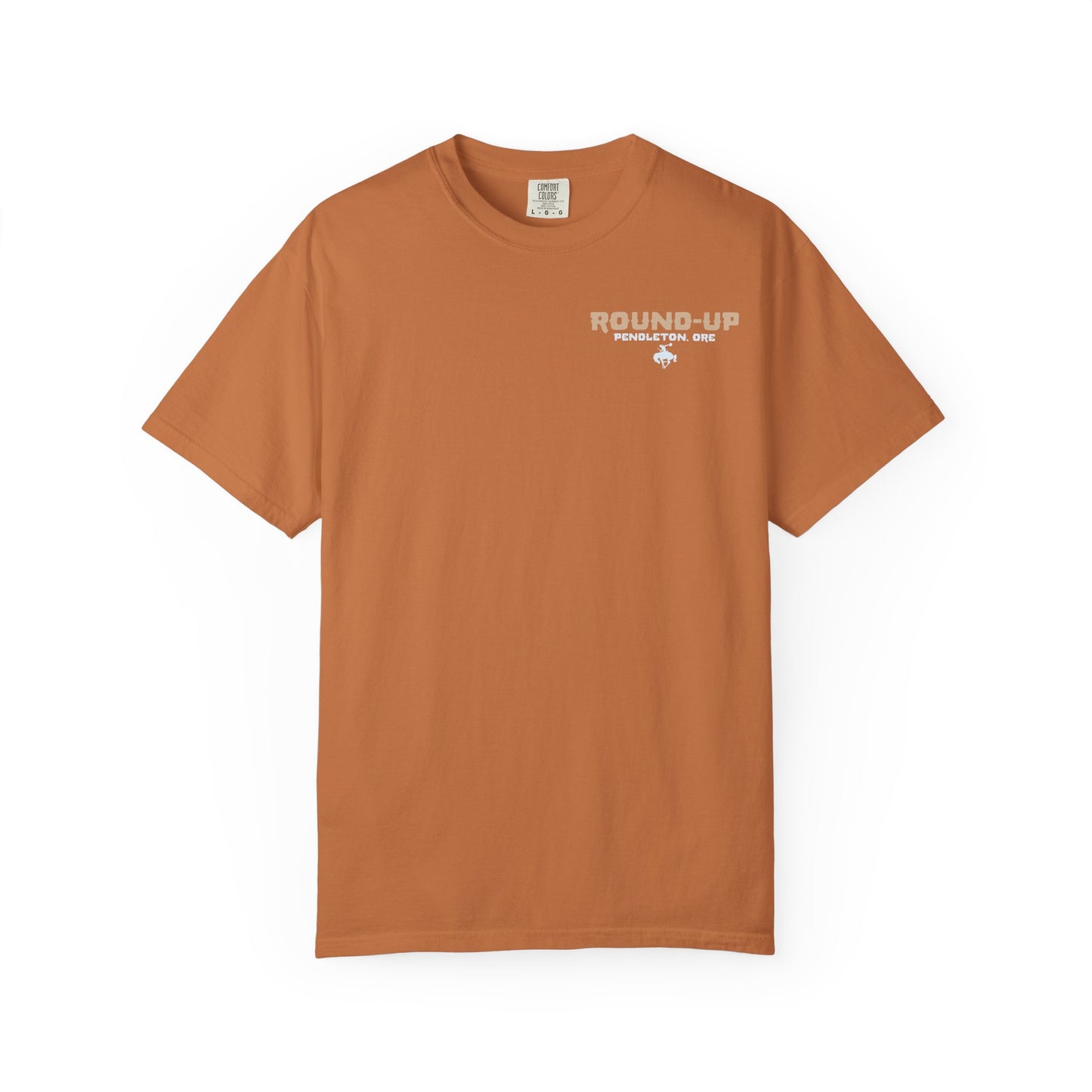 Vintage Rodeo Round-Up Pendleton T-Shirt, Front and Back