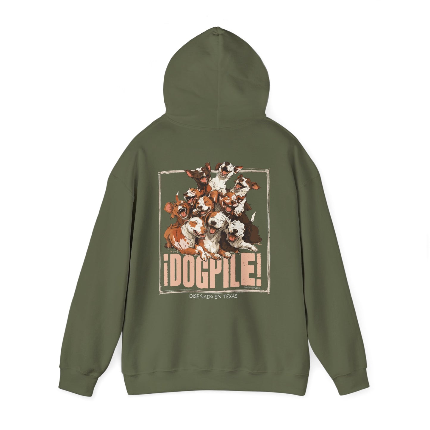 Dogpile Cowdog Graphic Hoodie - Unisex Sweatshirt