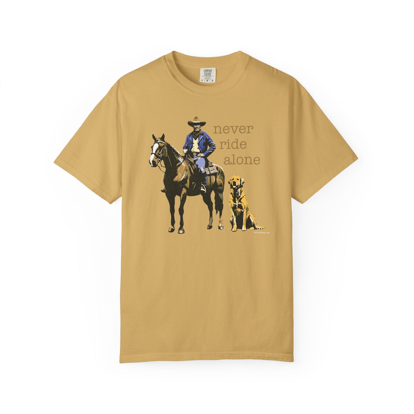 Never Ride Alone Tee Shirt