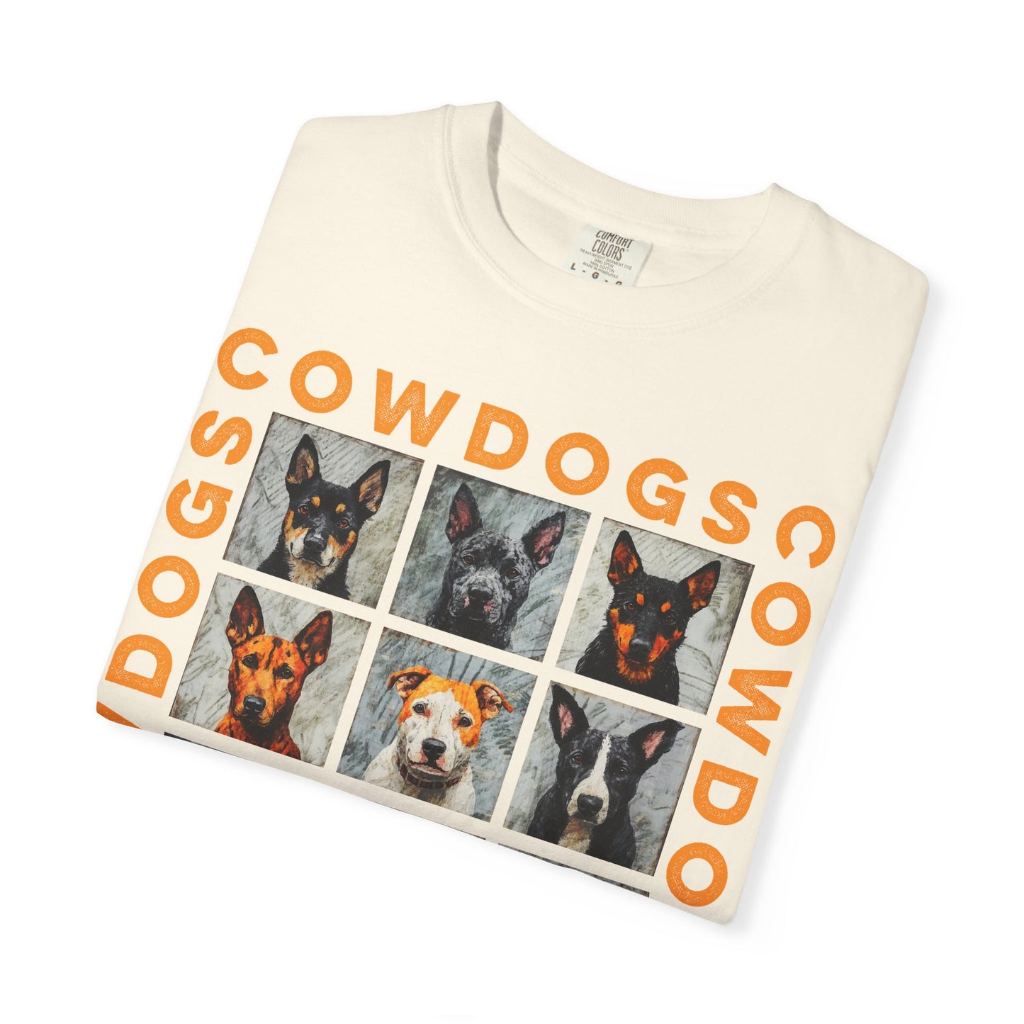 Super-Soft T-Shirt - 9 COWDOGS Print - Unisex
