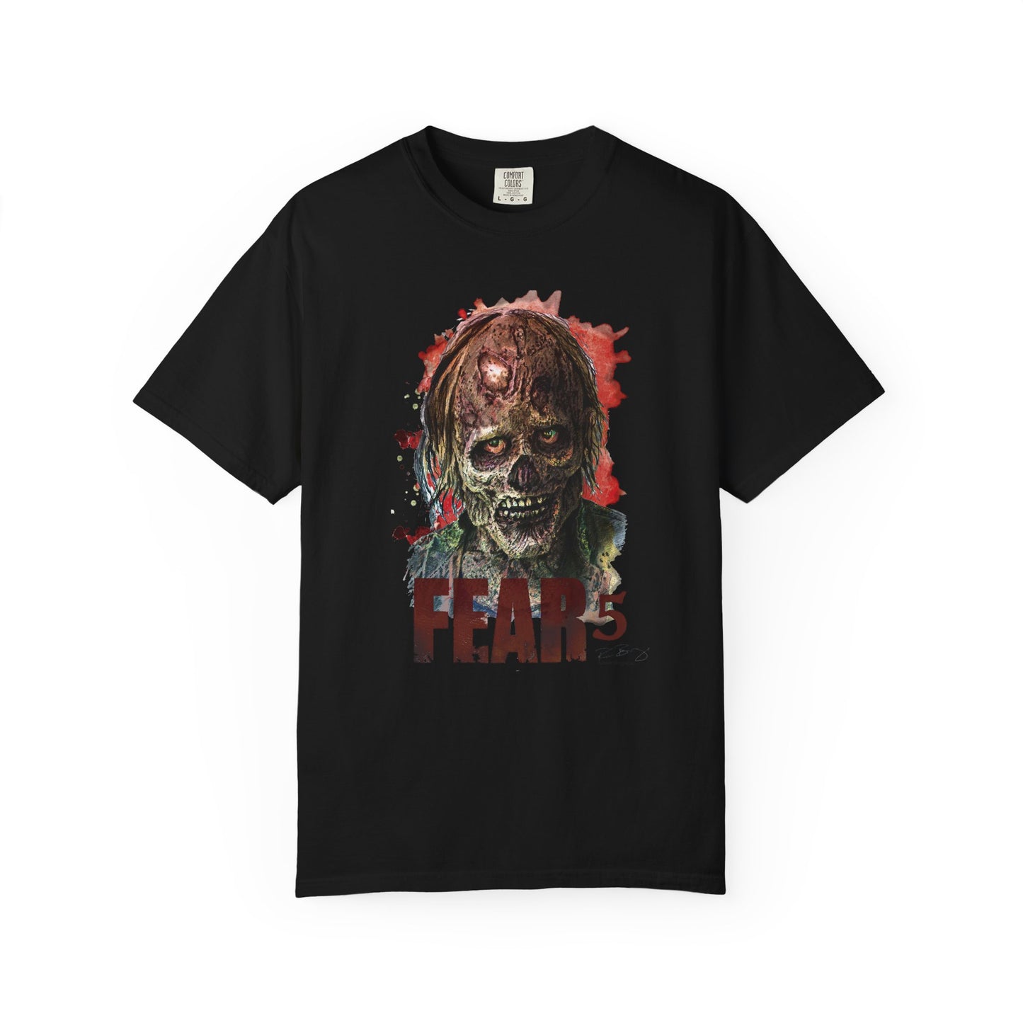 Fear 5 Zombie Garment-Dyed T-shirt