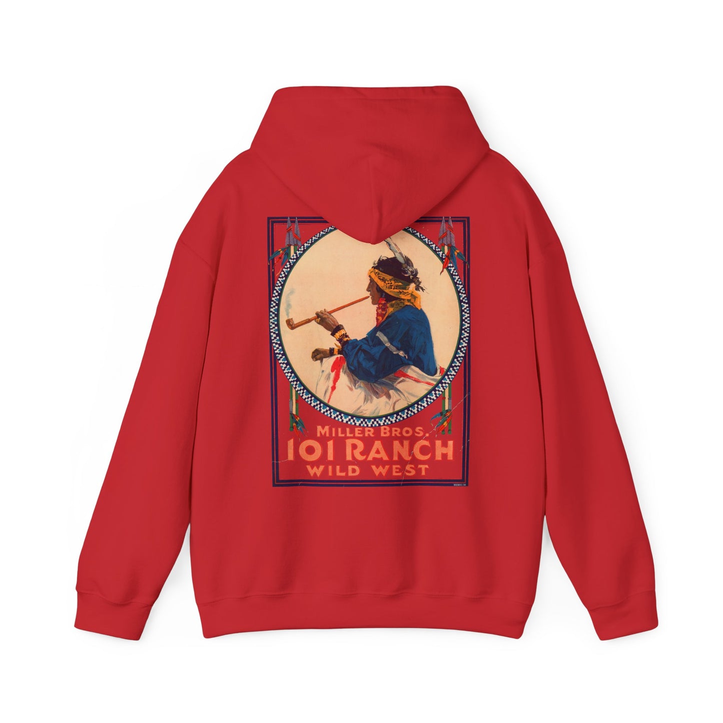 Vintage Wild West Show Hoodie Sweatshirt