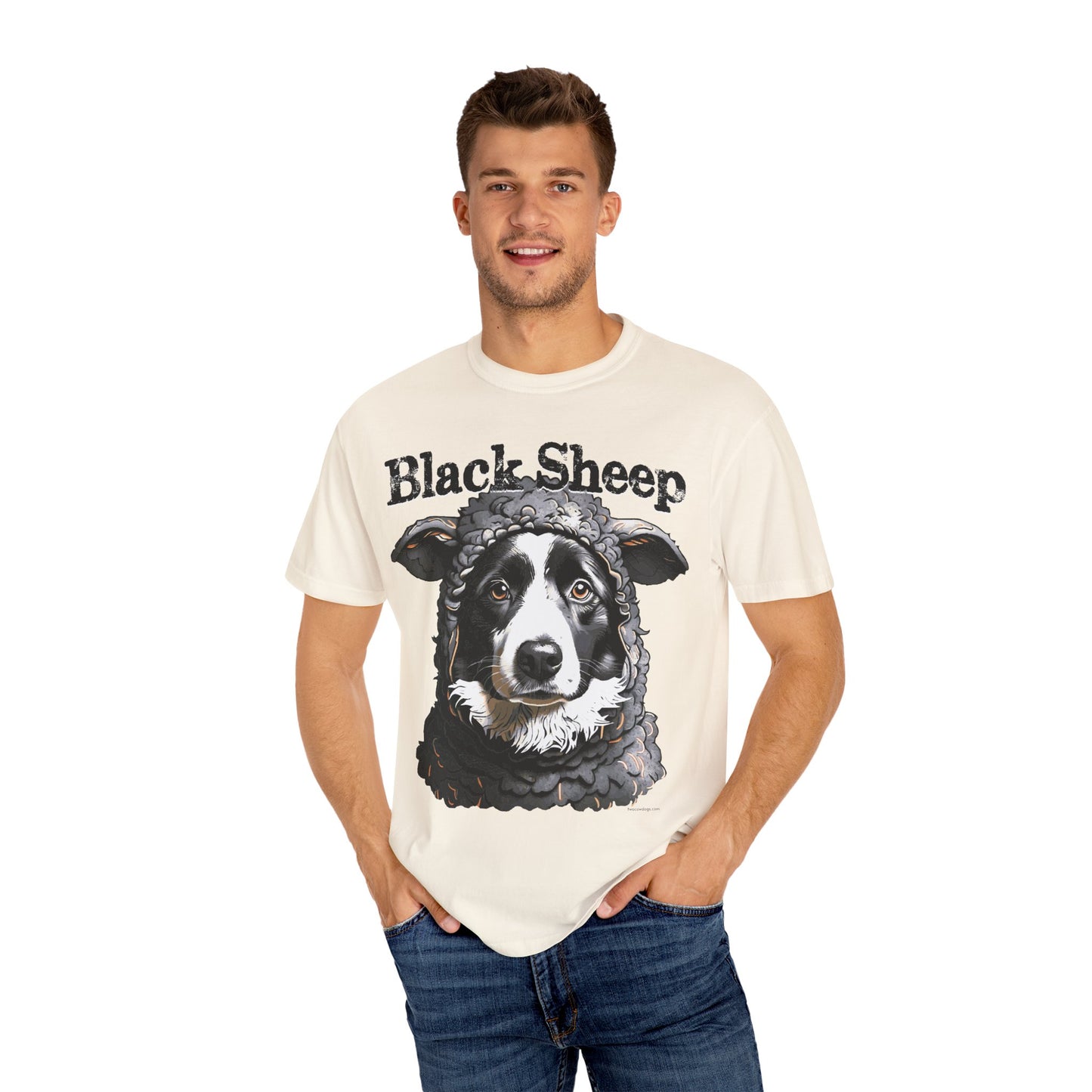 Black Sheep, Border Collie Tee Shirt