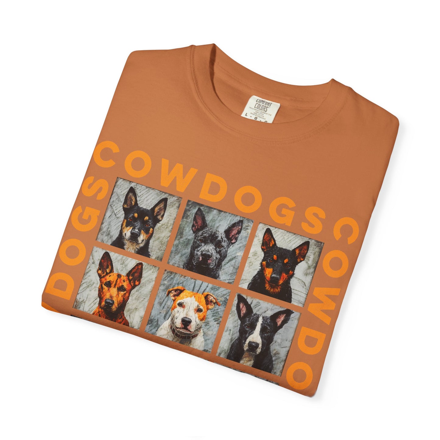 Super-Soft T-Shirt - 9 COWDOGS Print - Unisex
