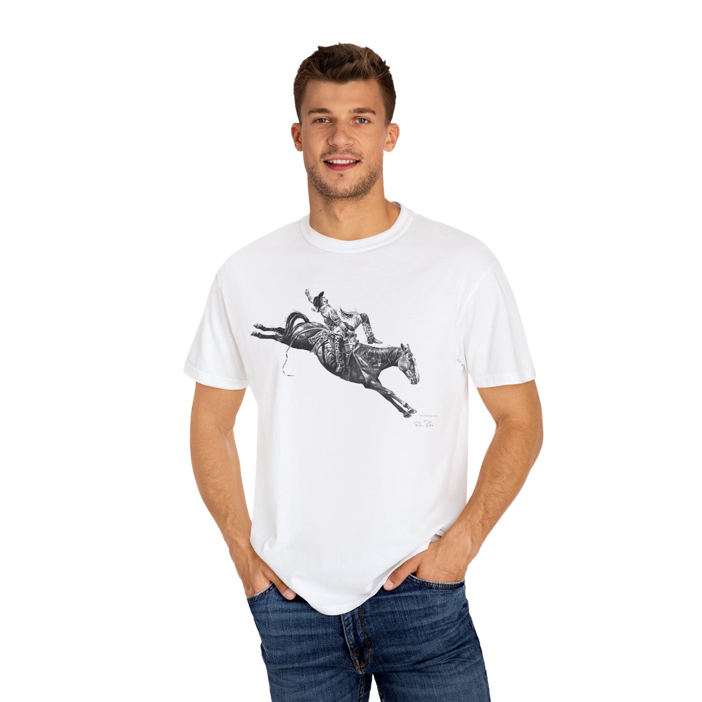Bareback Jack T-shirt - Unisex Garment-Dyed