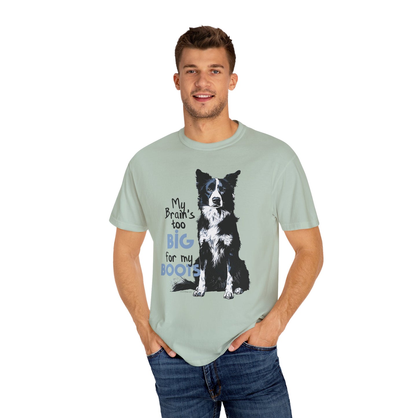 Brain's Too Big For My Boots T-shirt