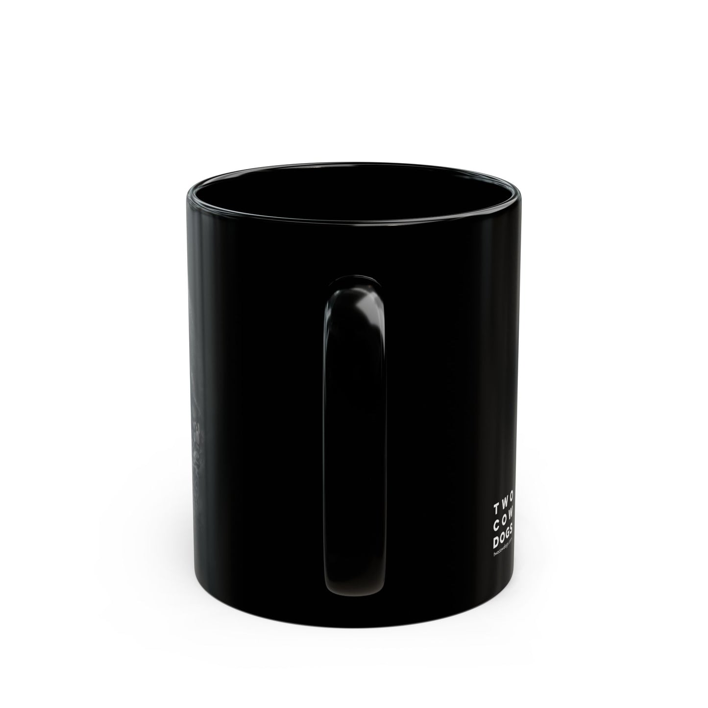 11oz Black Dog Black Mug