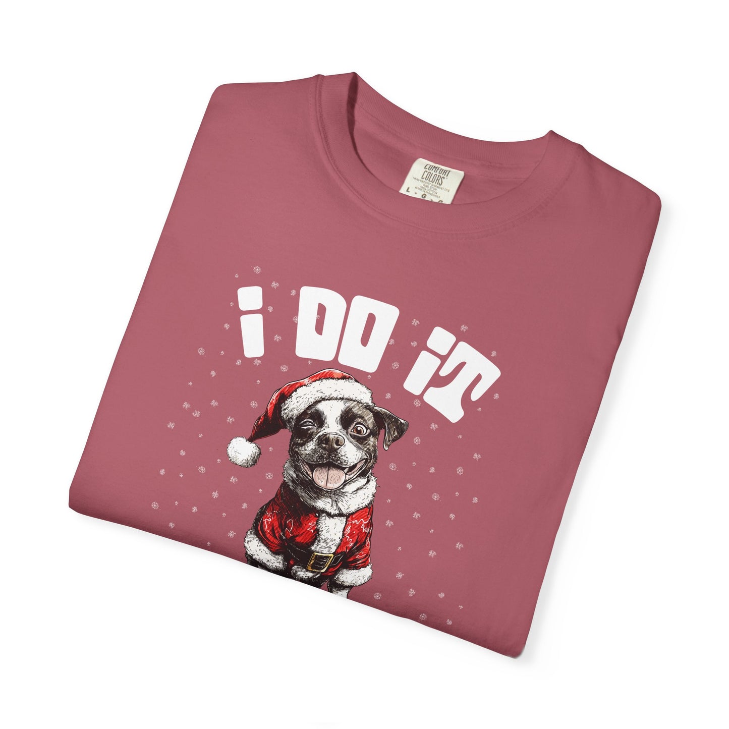 Holiday Cheer Unisex Garment-Dyed T-shirt, Christmas Gift Tee, Funny Xmas Shirt