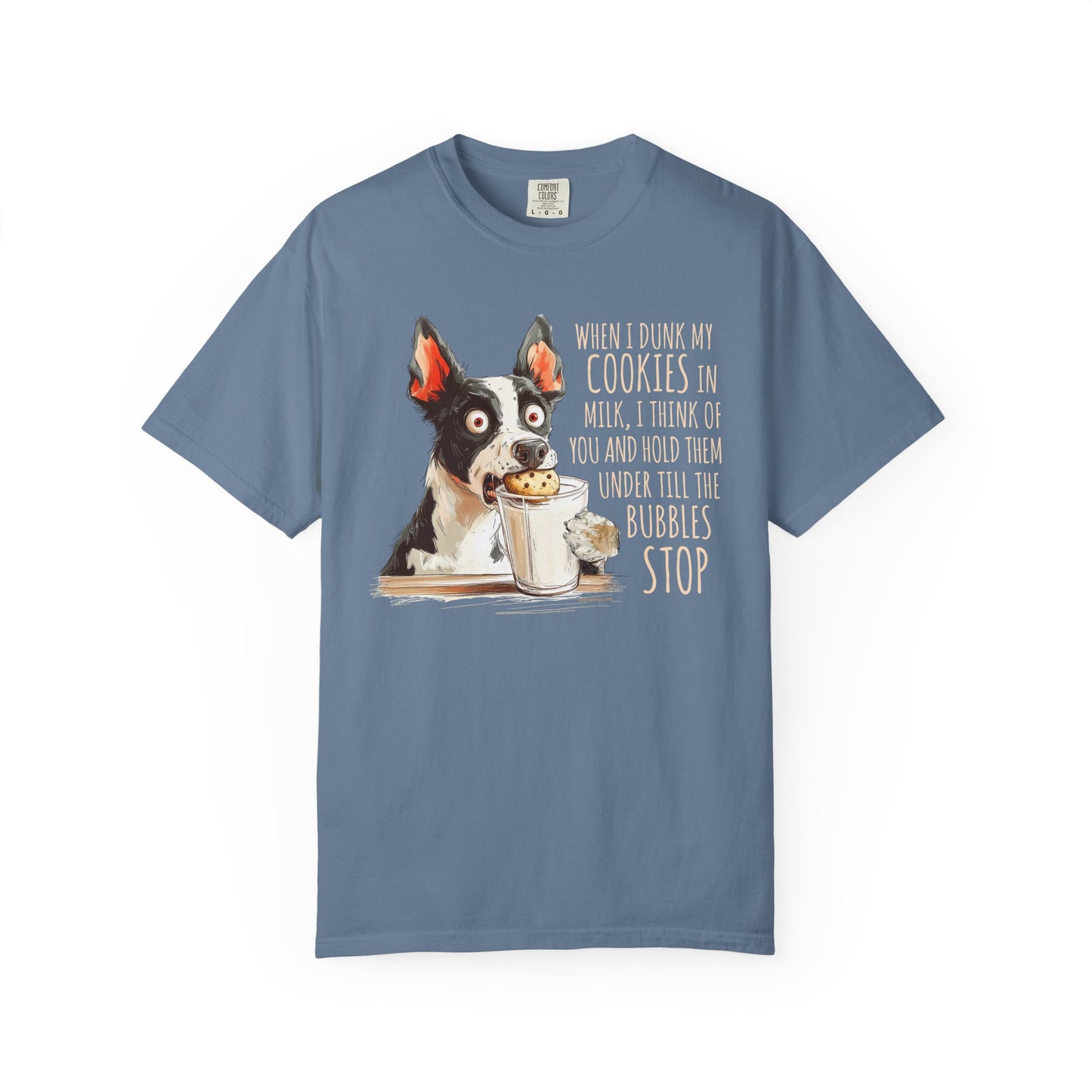 Cowdog Dipping Cookies T-Shirt - Unisex