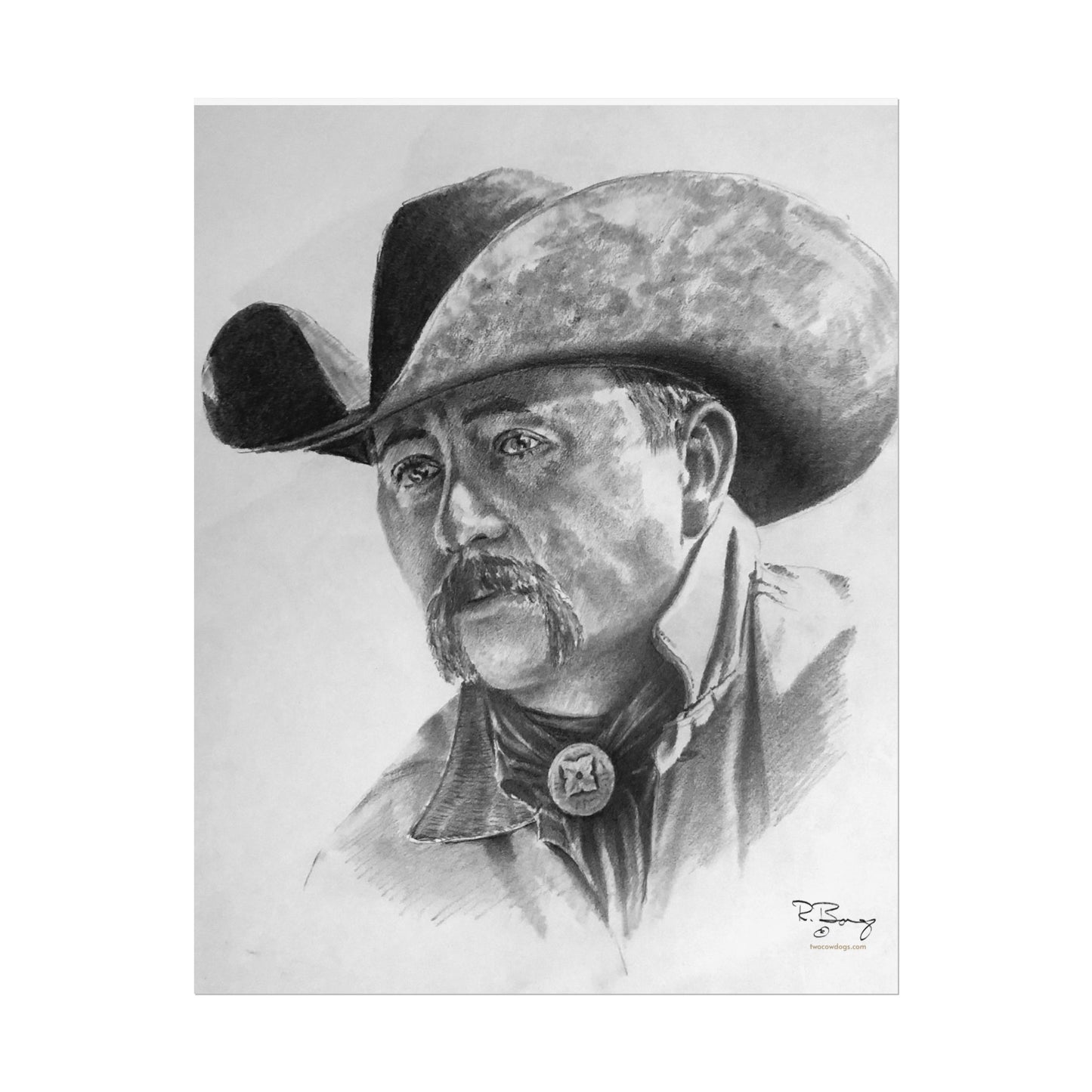 New Mexico Cowboy, Custom Print