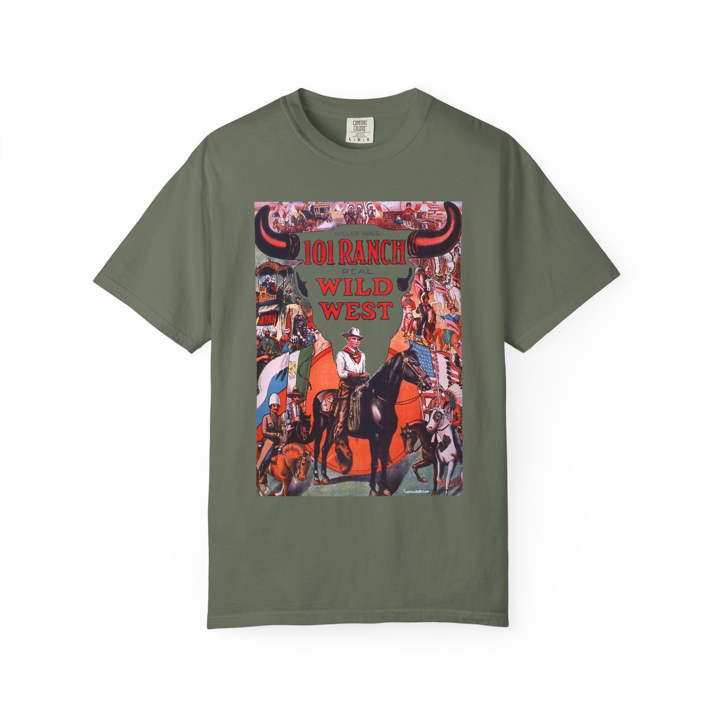 101 Ranch Vintage Skull T-shirt