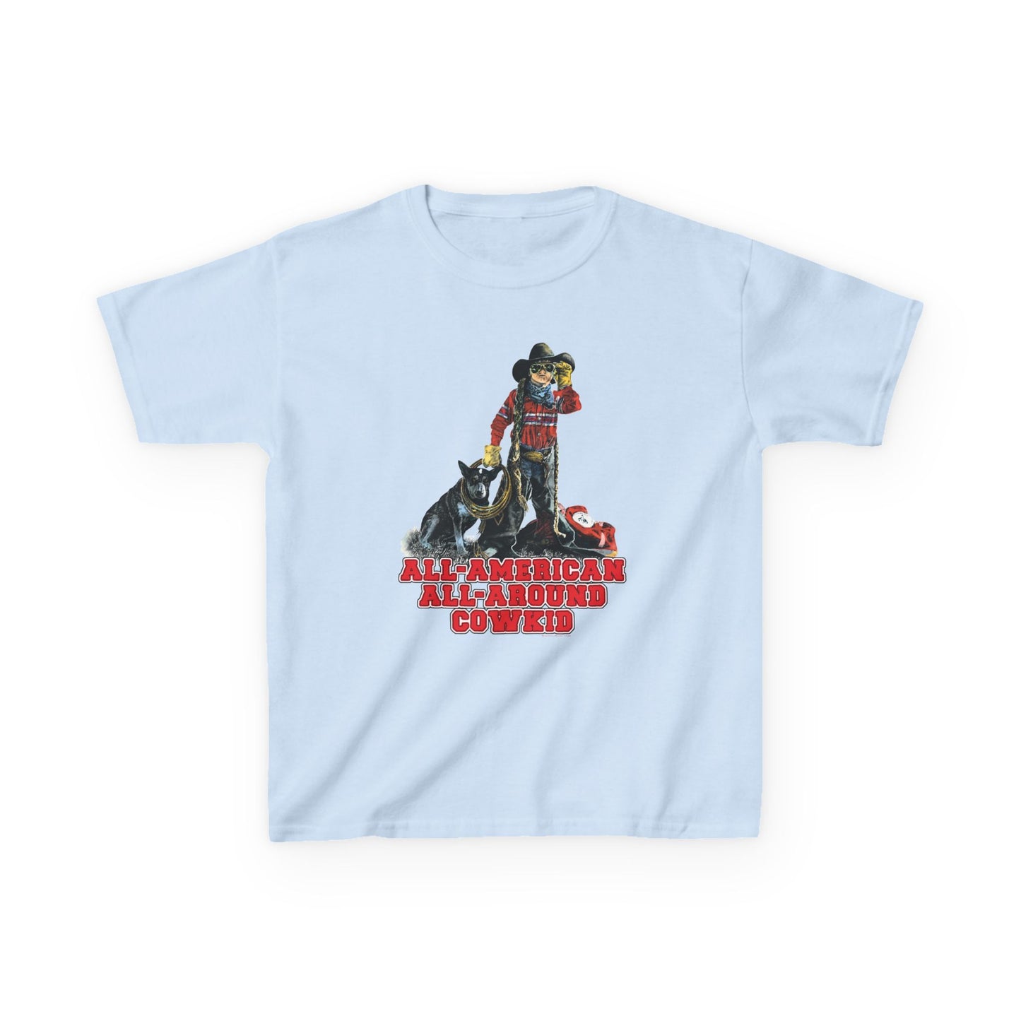 Kids- All-American All-Around Cowkid Heavy Cotton™ Tee