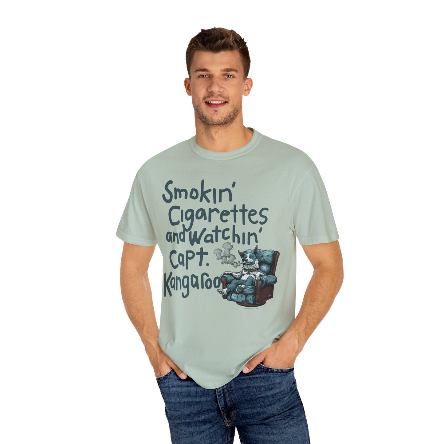 Retro T-Shirt 'Smokin' Cigarettes and Watchin' Captain Kangaroo'